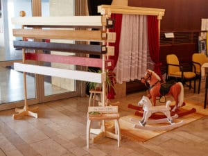 Prezentace dřevěných houpacích koňů a garnýží na Brodexpo 2016